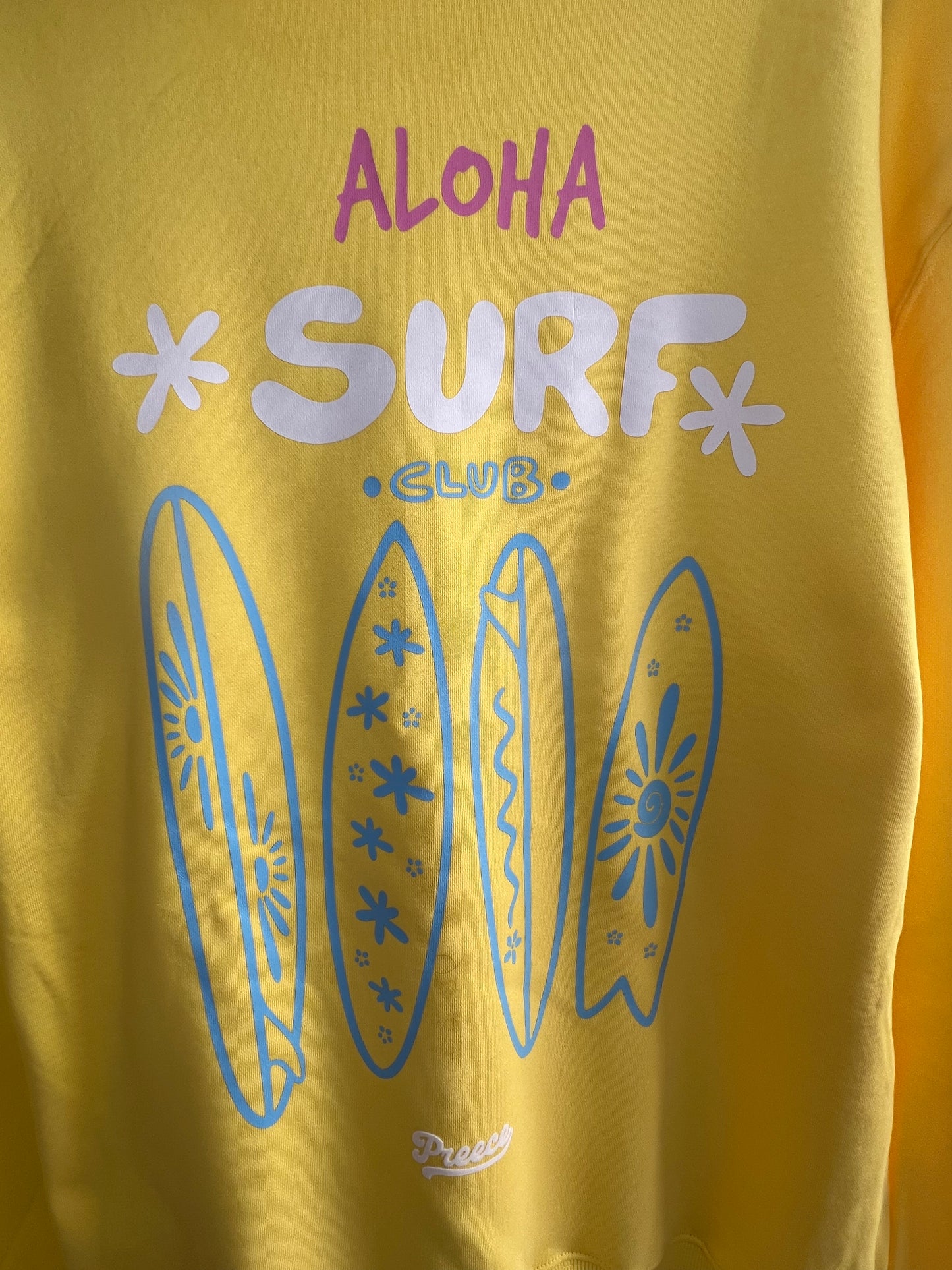 Poleron -Aloha Surf Club- Amarillo