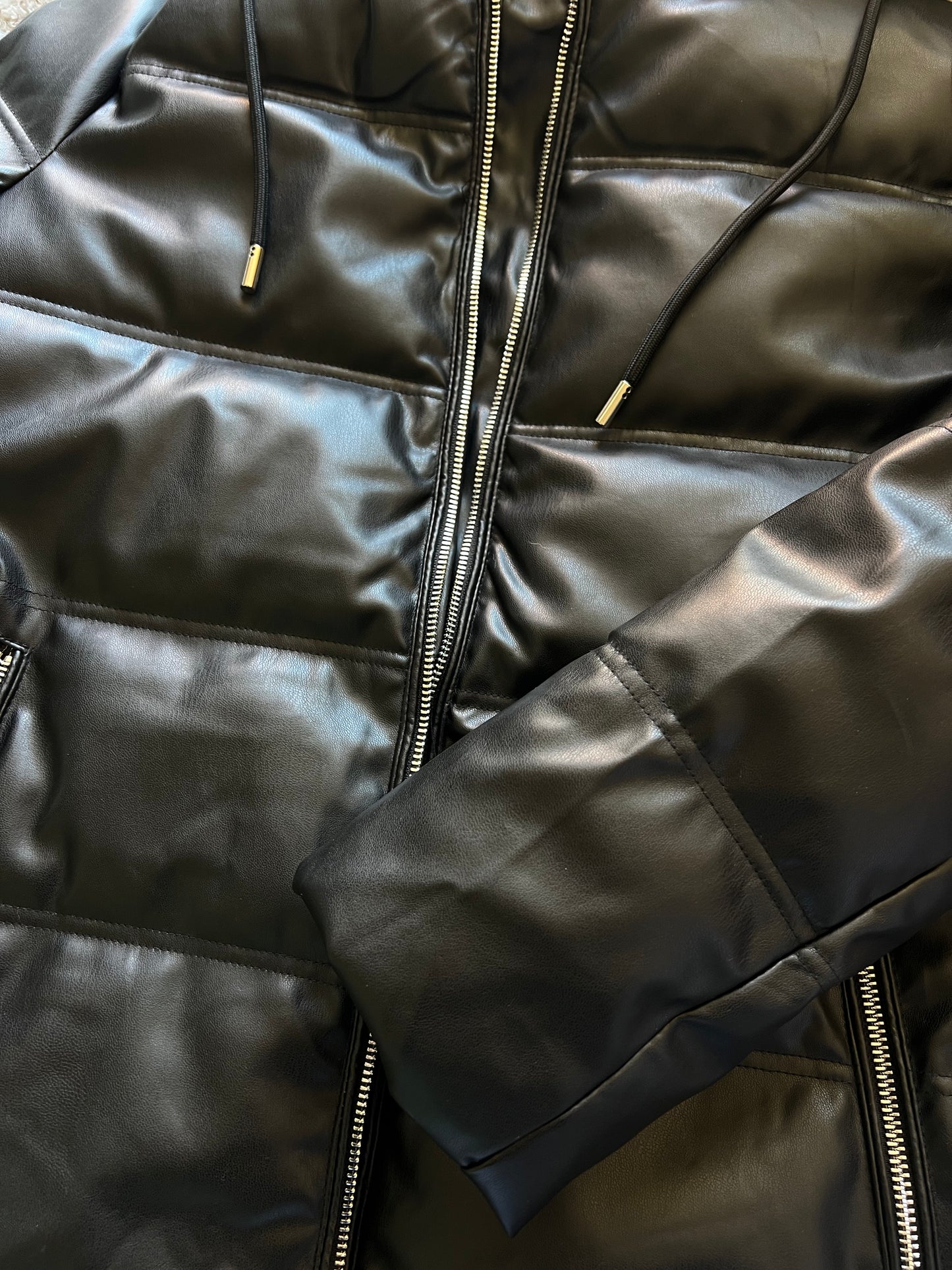 Chaqueta Puffer Larga